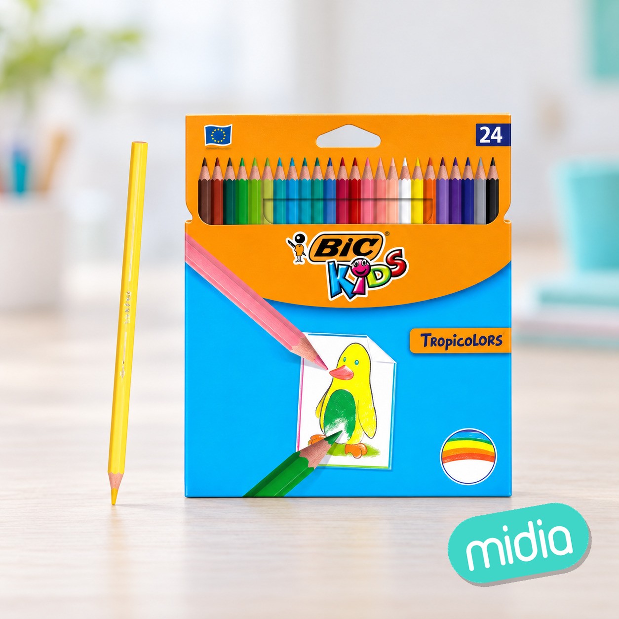 Lápices de colores 24 uds. 9375183 bic