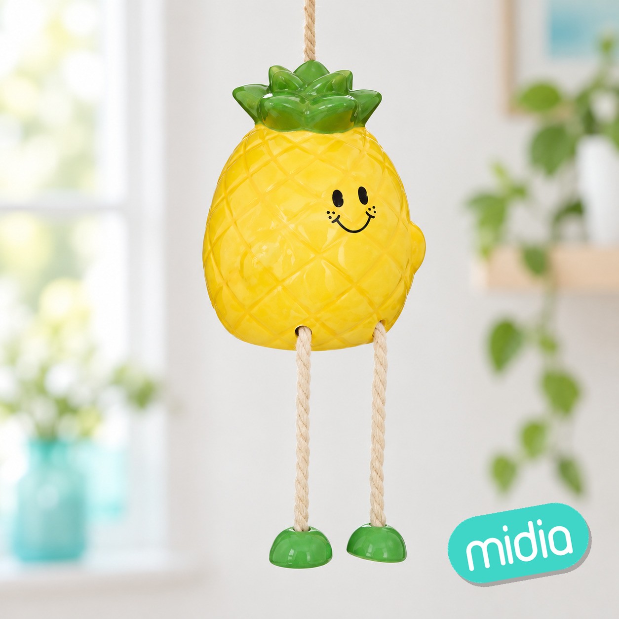 Hucha Tutti Frutti alto 18 cm dolomita surtida