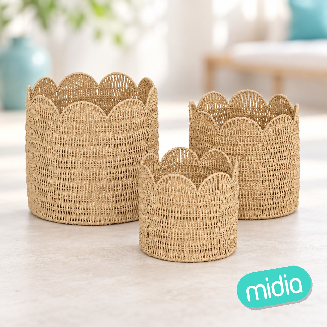 Panier ppr feston cyrielle x3