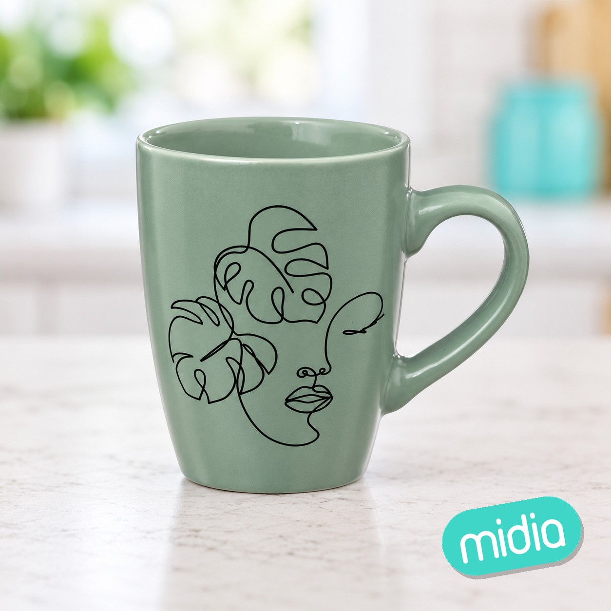 Mug m visage 35cl