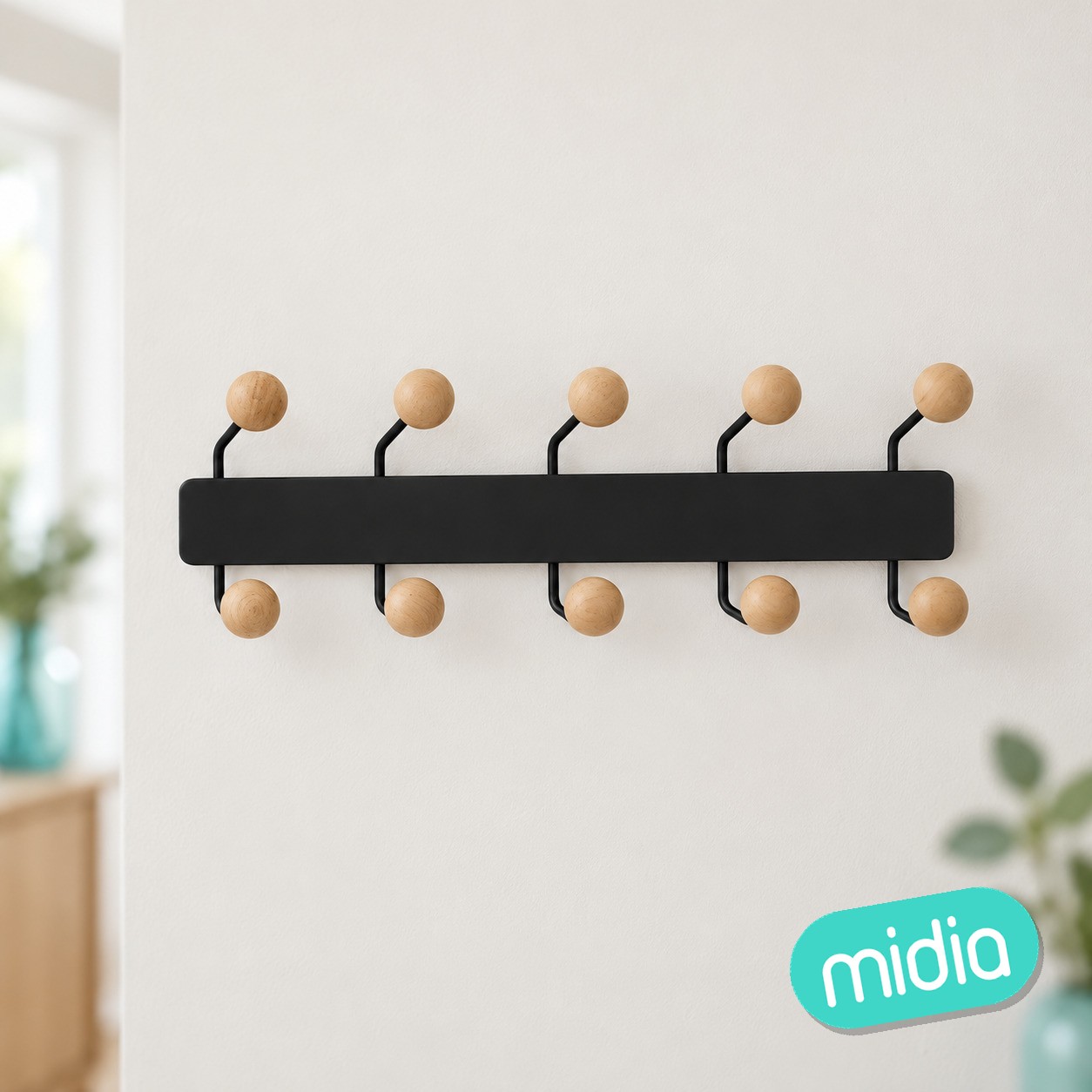 Patere mtl 10t blackwood