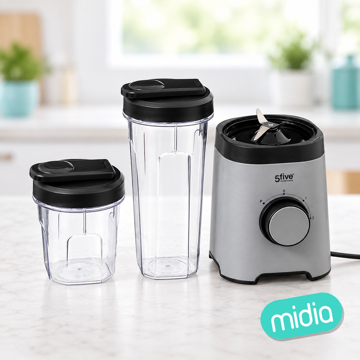 Blender + gourde x2 600ml/300m