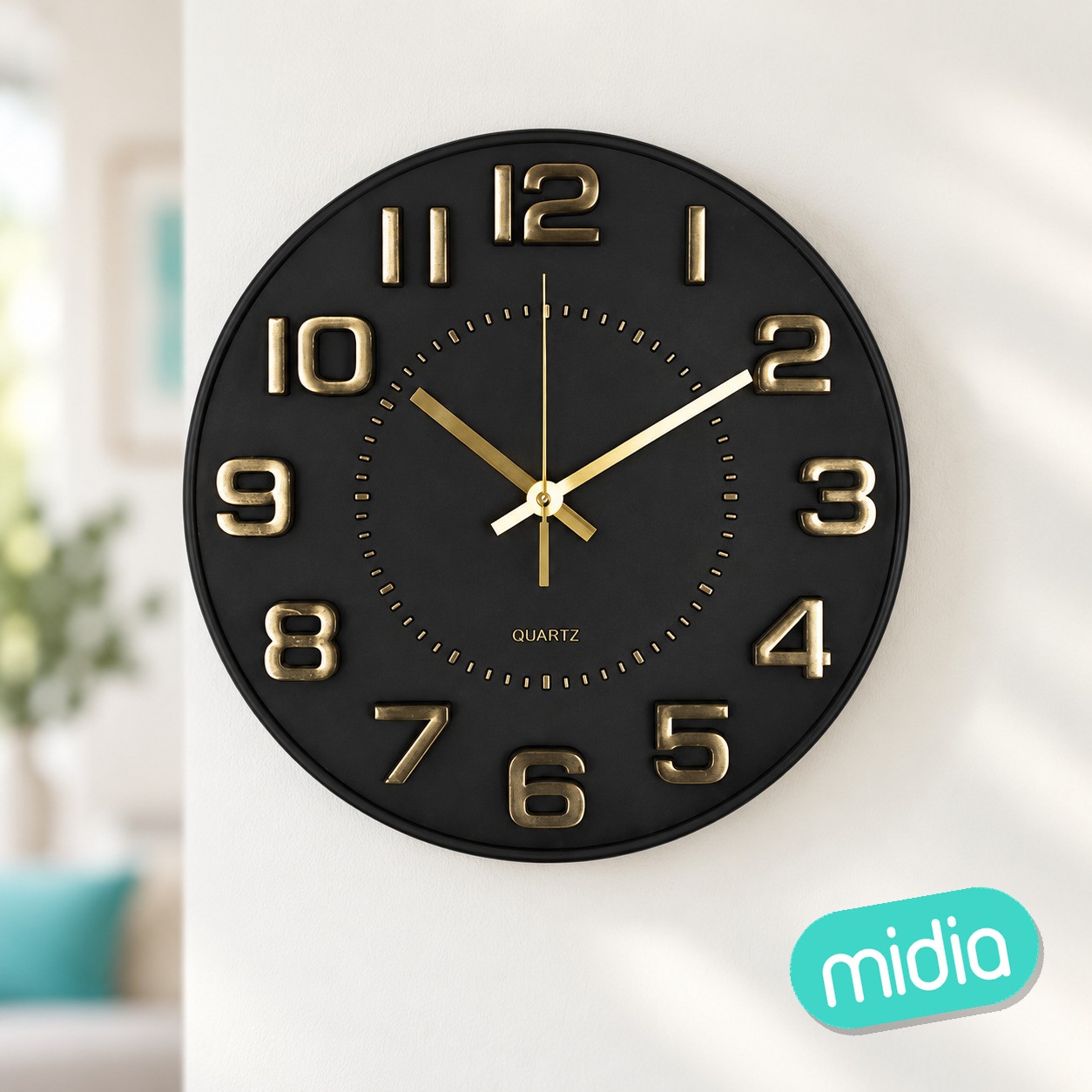 Horloge plast relief doris d30