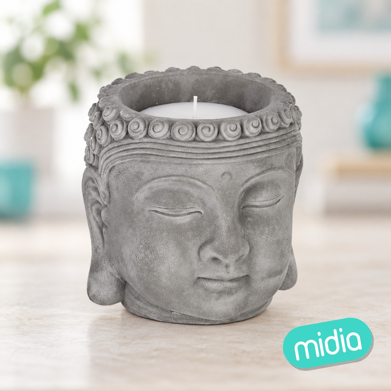 Vela citronela Bouddha 190 g en box palet