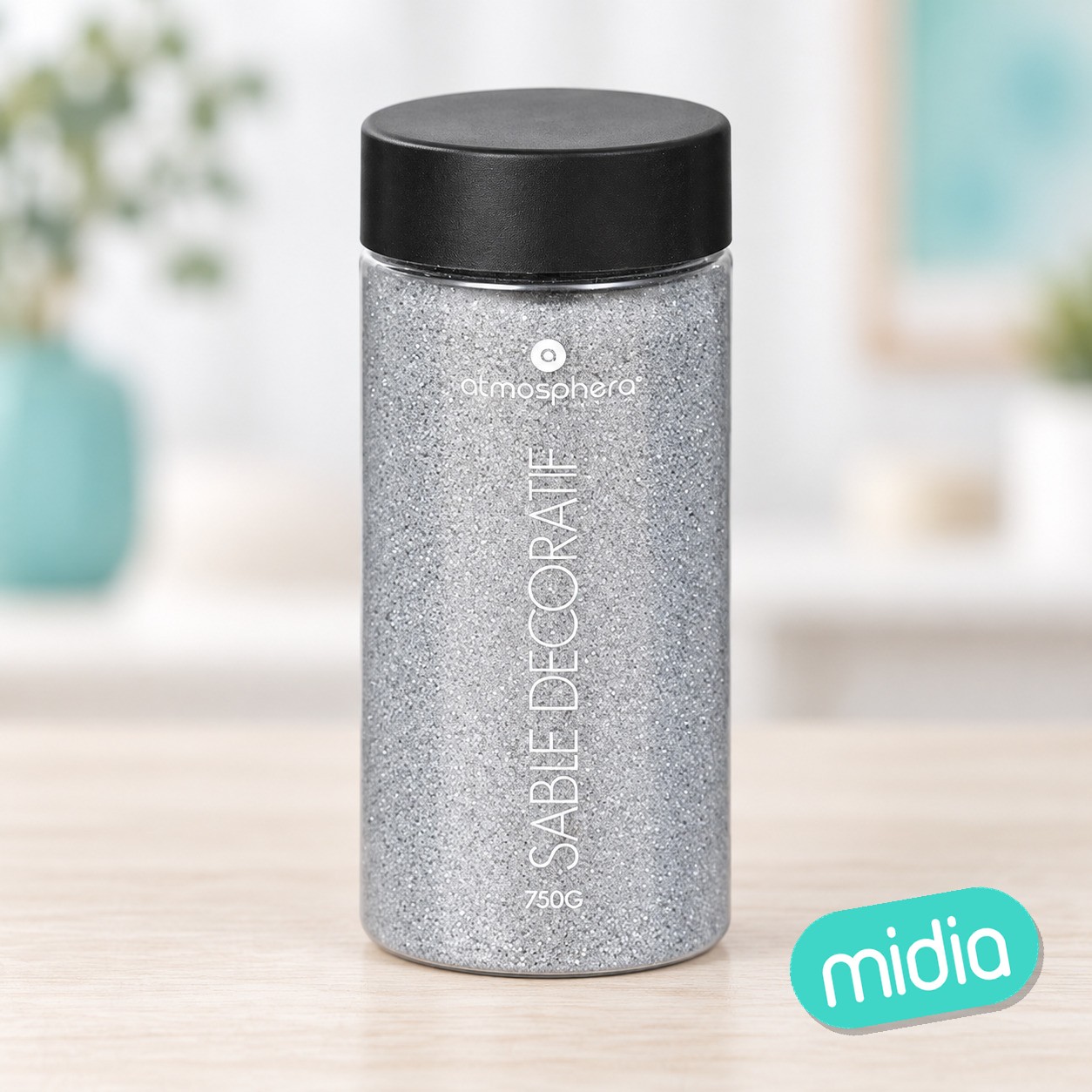 Arena decorativa 750 g gris