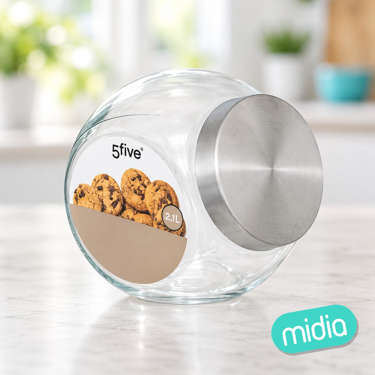 Bocal pen ver+inox 2,1l nixo