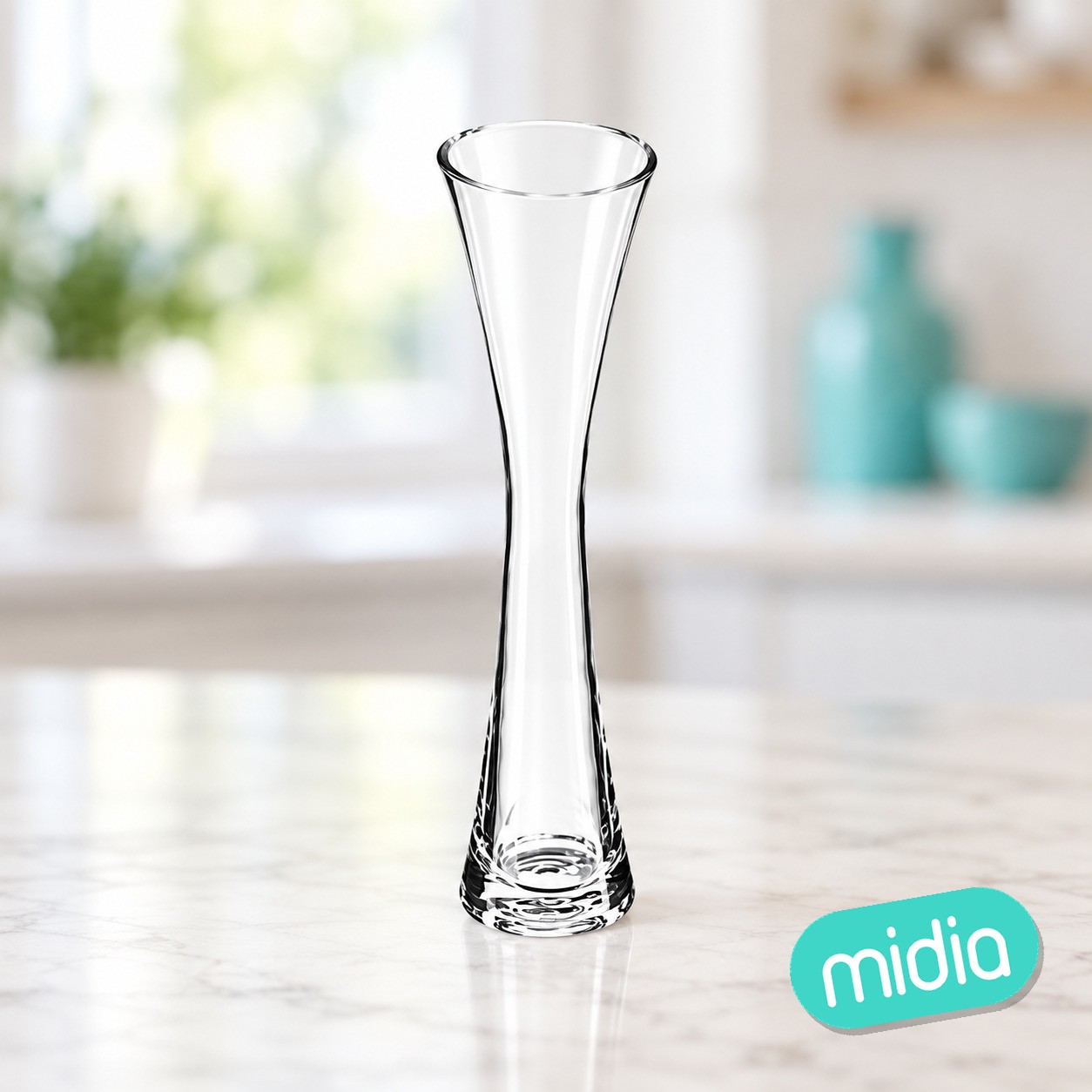 Soliflor acampanado cristal, 30 cm de alto