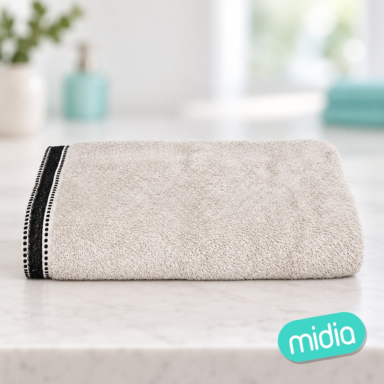 Sábana de ducha Joia 70 x 130 cm algodón 550 g/m² lino