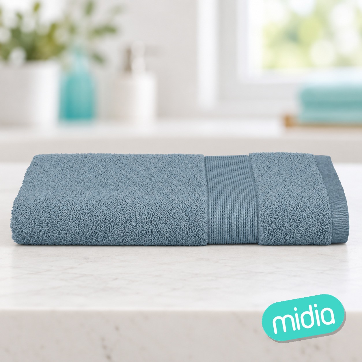 Serviette 450gsm orage 50x90