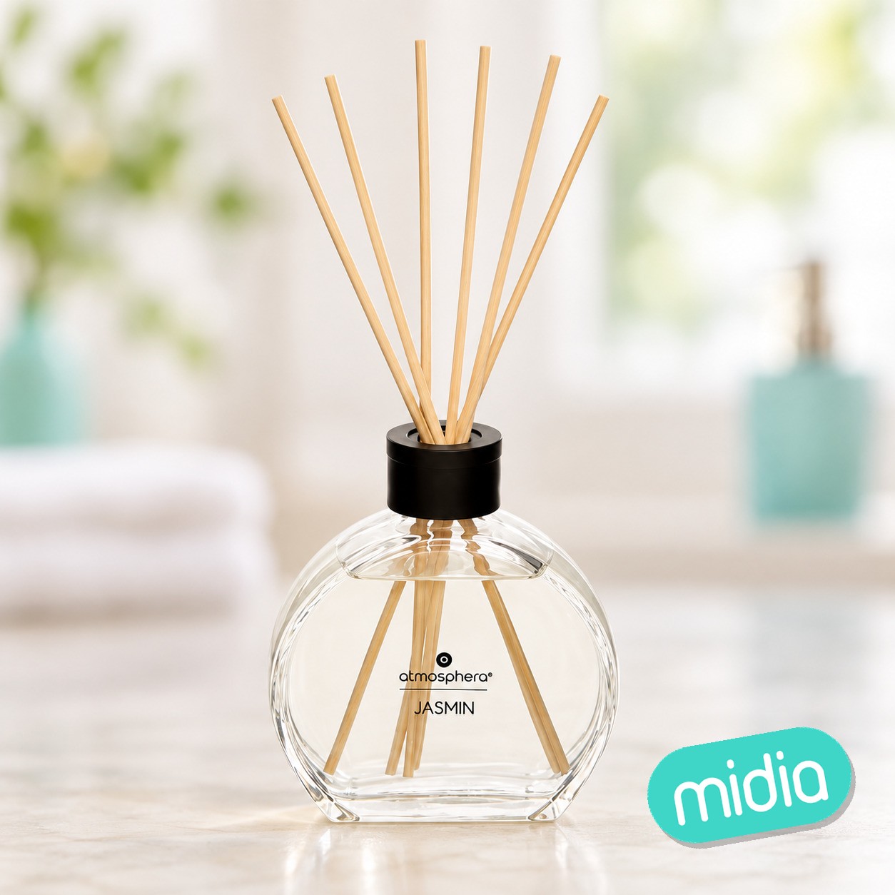 Difusor de perfume Haly 100 ml cristal jazmín