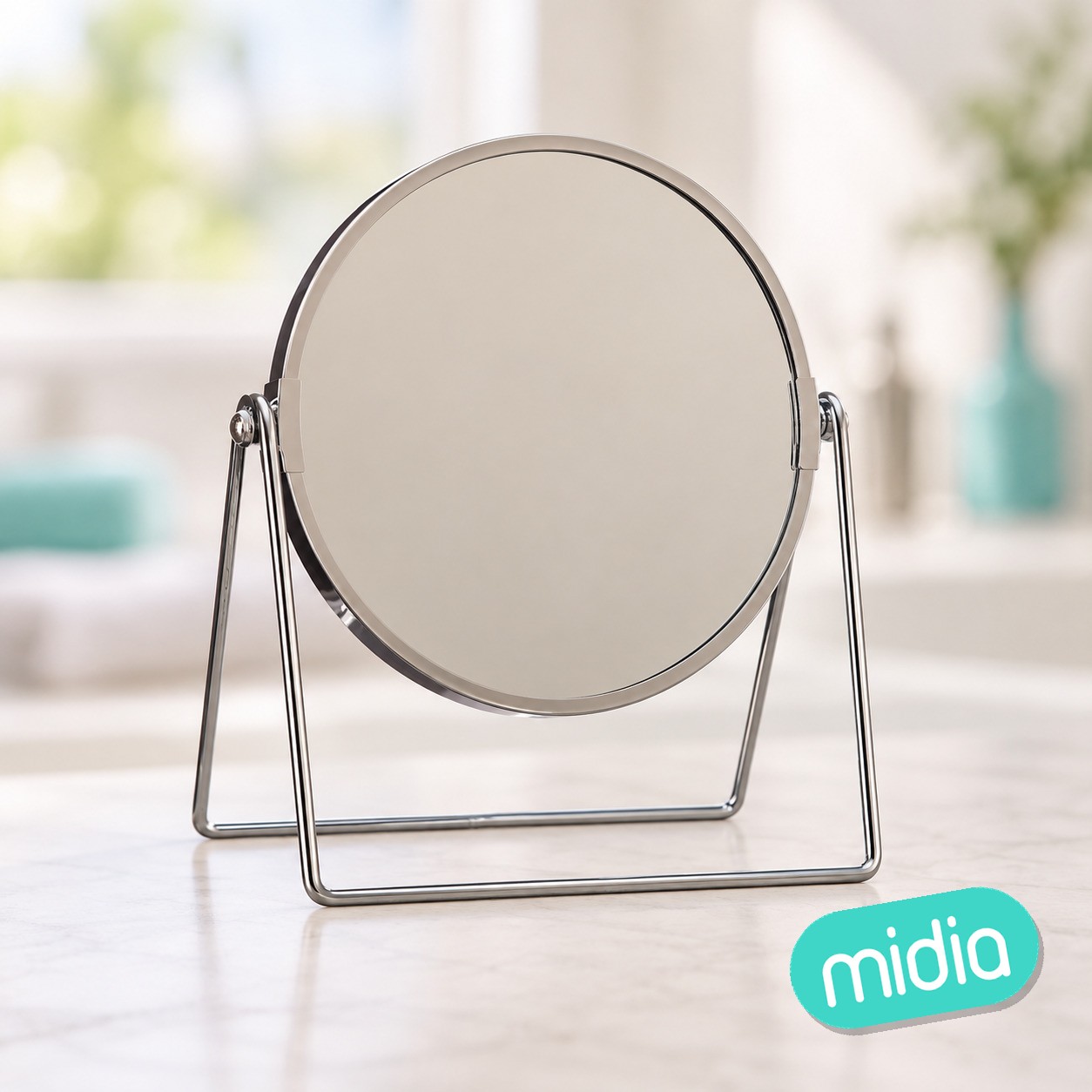 Miroir rond pivot argt