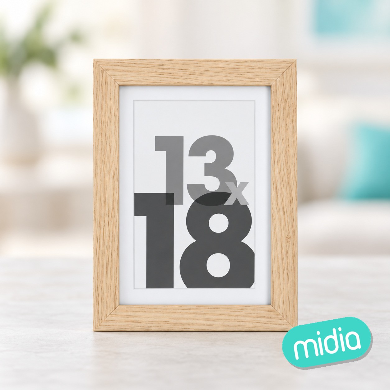 Cadre photo nat eva 13x18 dis