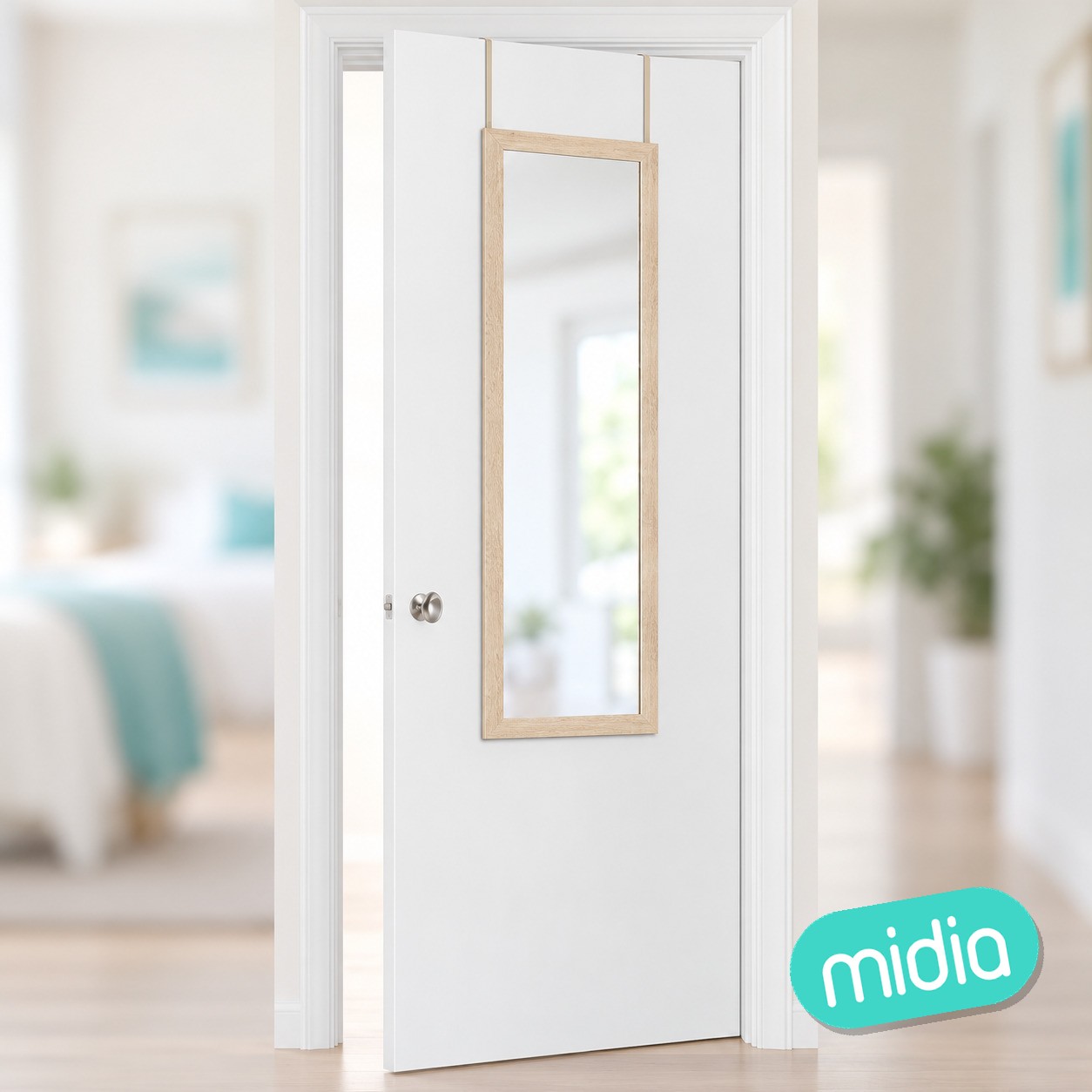 Miroir prt bois 35x109 ast dis