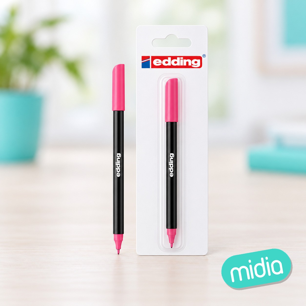Rotulador edding 1200 magenta