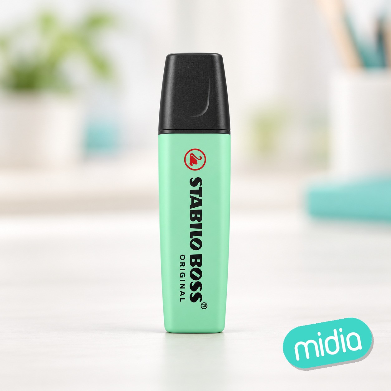 Marcador boss pastel pizca menta
