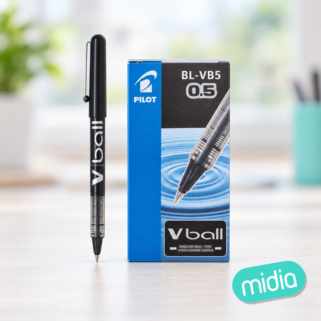 Rotulador pilot vball 5 negro