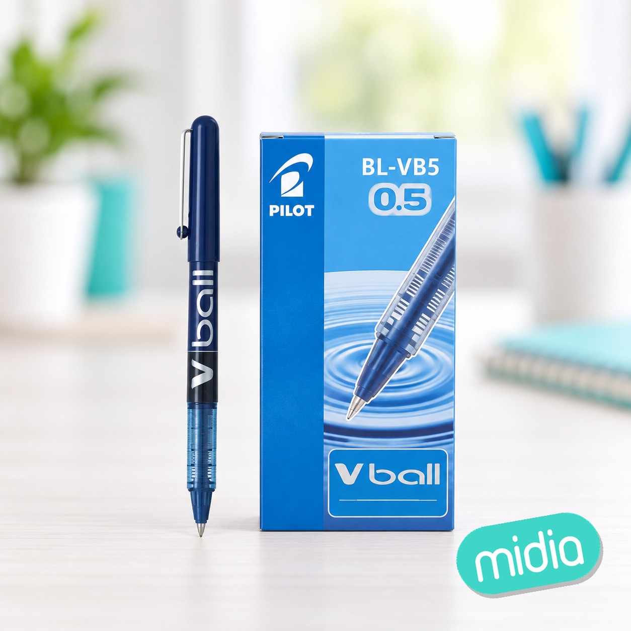 Rotulador pilot vball 5 azul