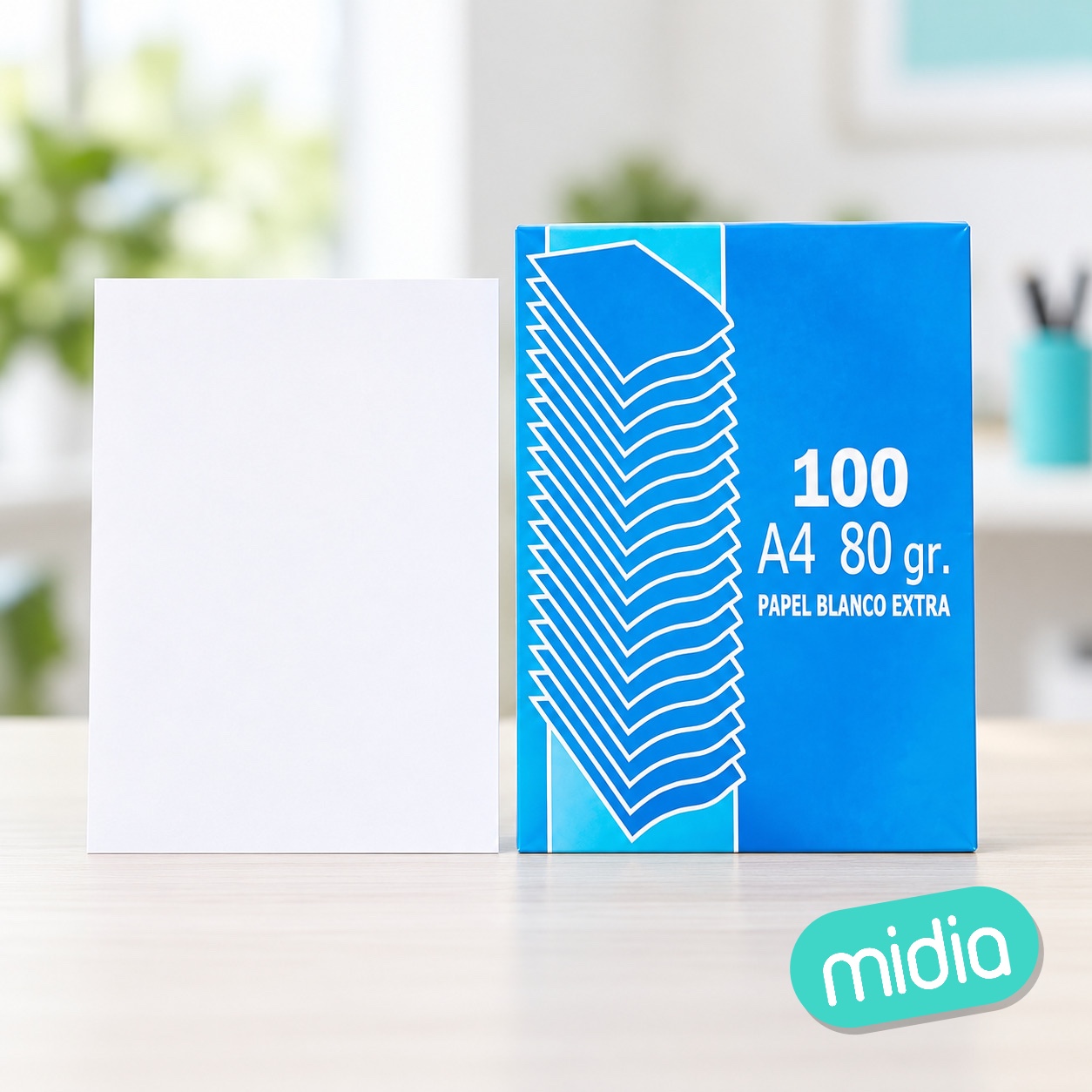 Folio blanco a4 80 g students