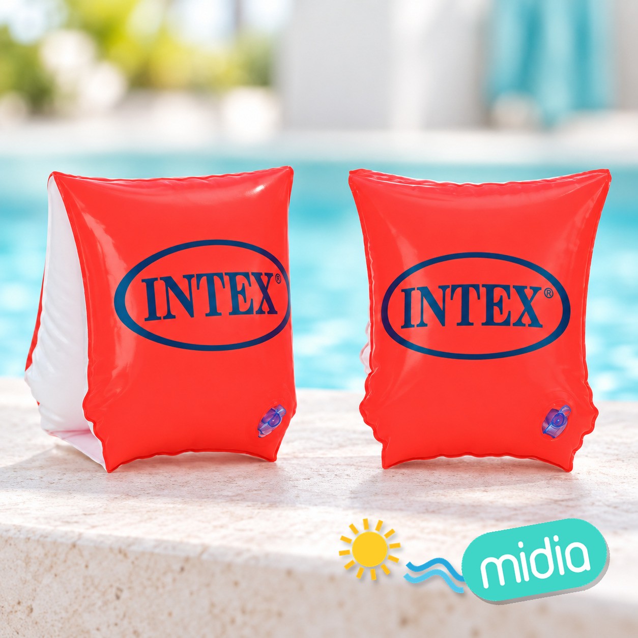 Manguitos neon intex 23 x 15 c