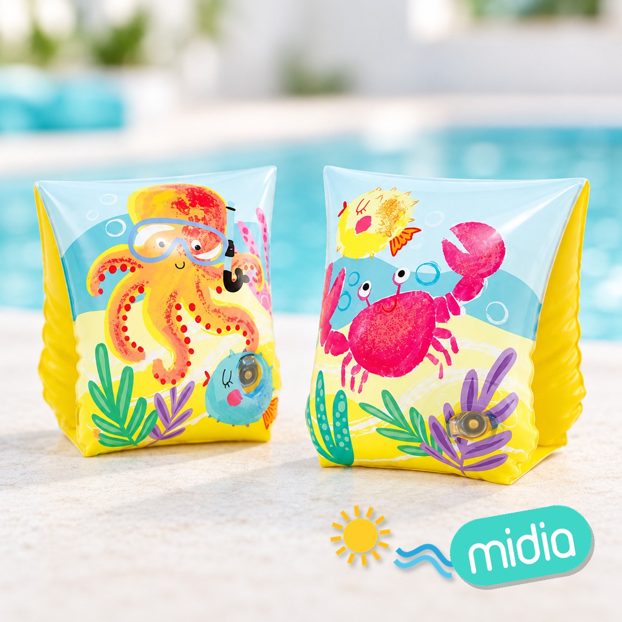Manguitos hinchables 23x15 cms