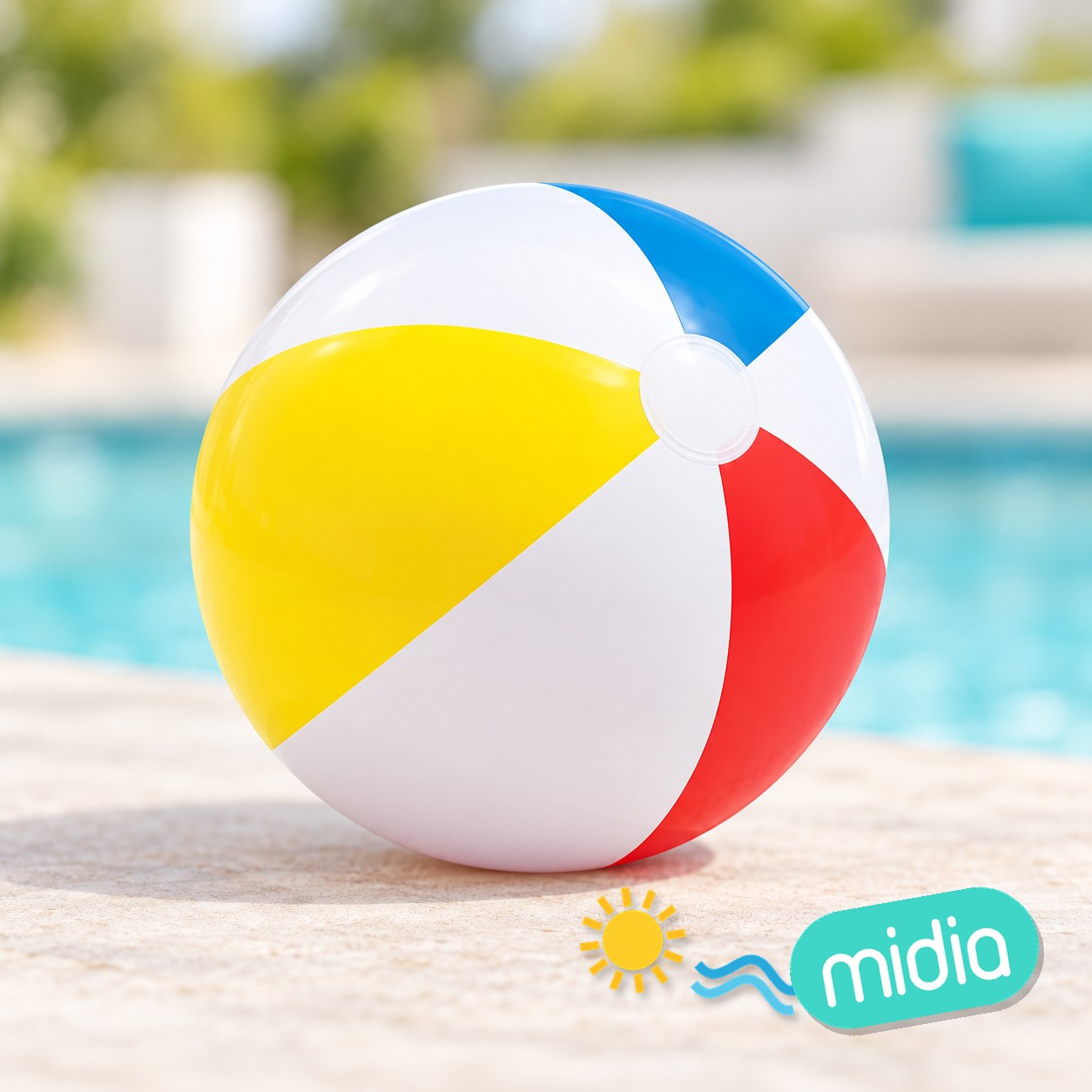 Pelota hinchable paneles d51 c