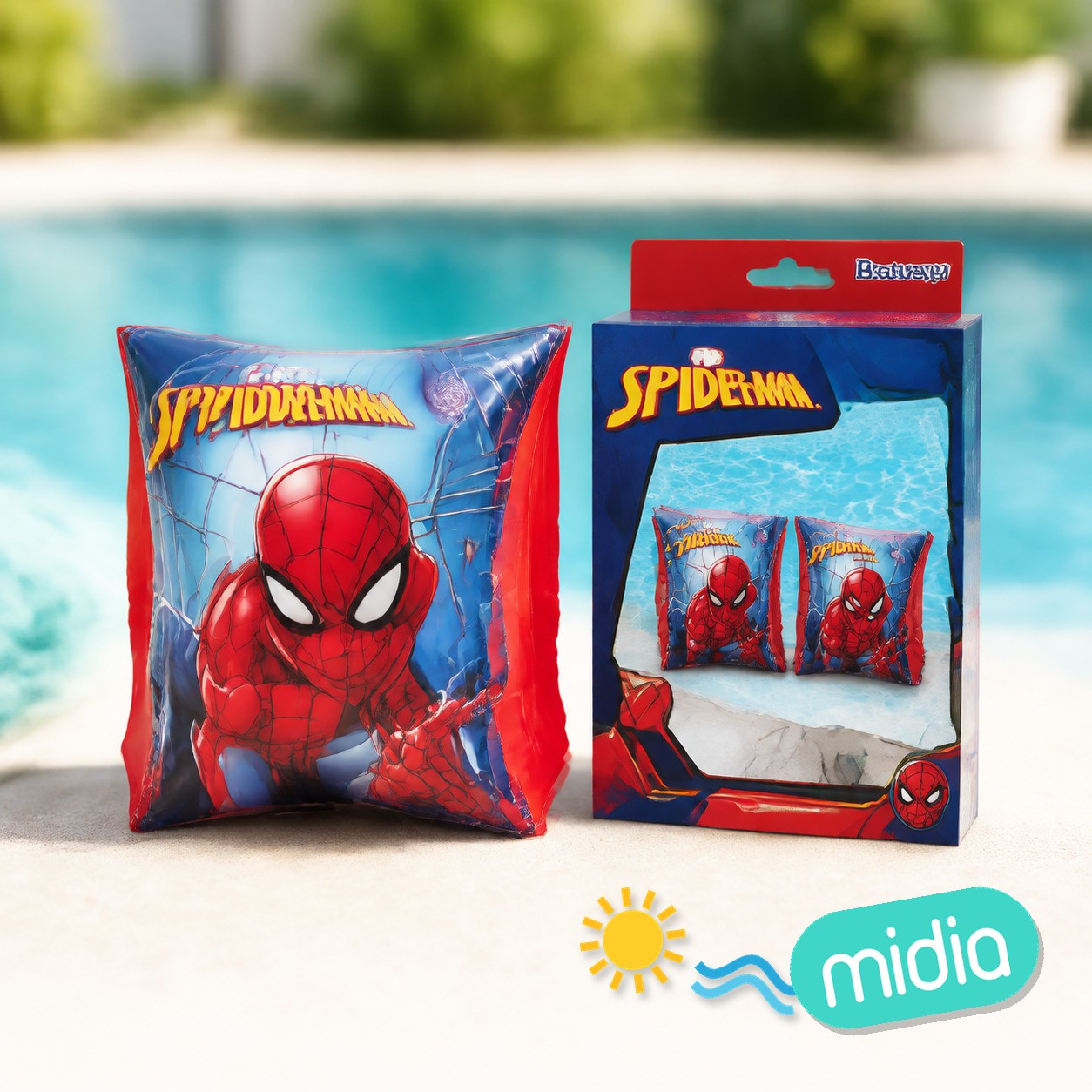 Manguitos ''spiderman''