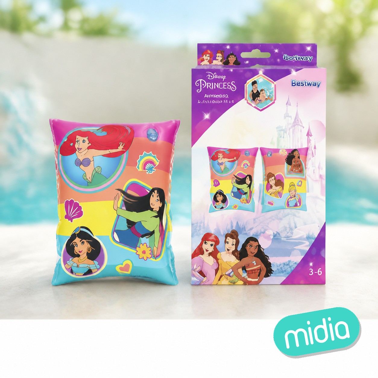 Manguitos princesas hinchables