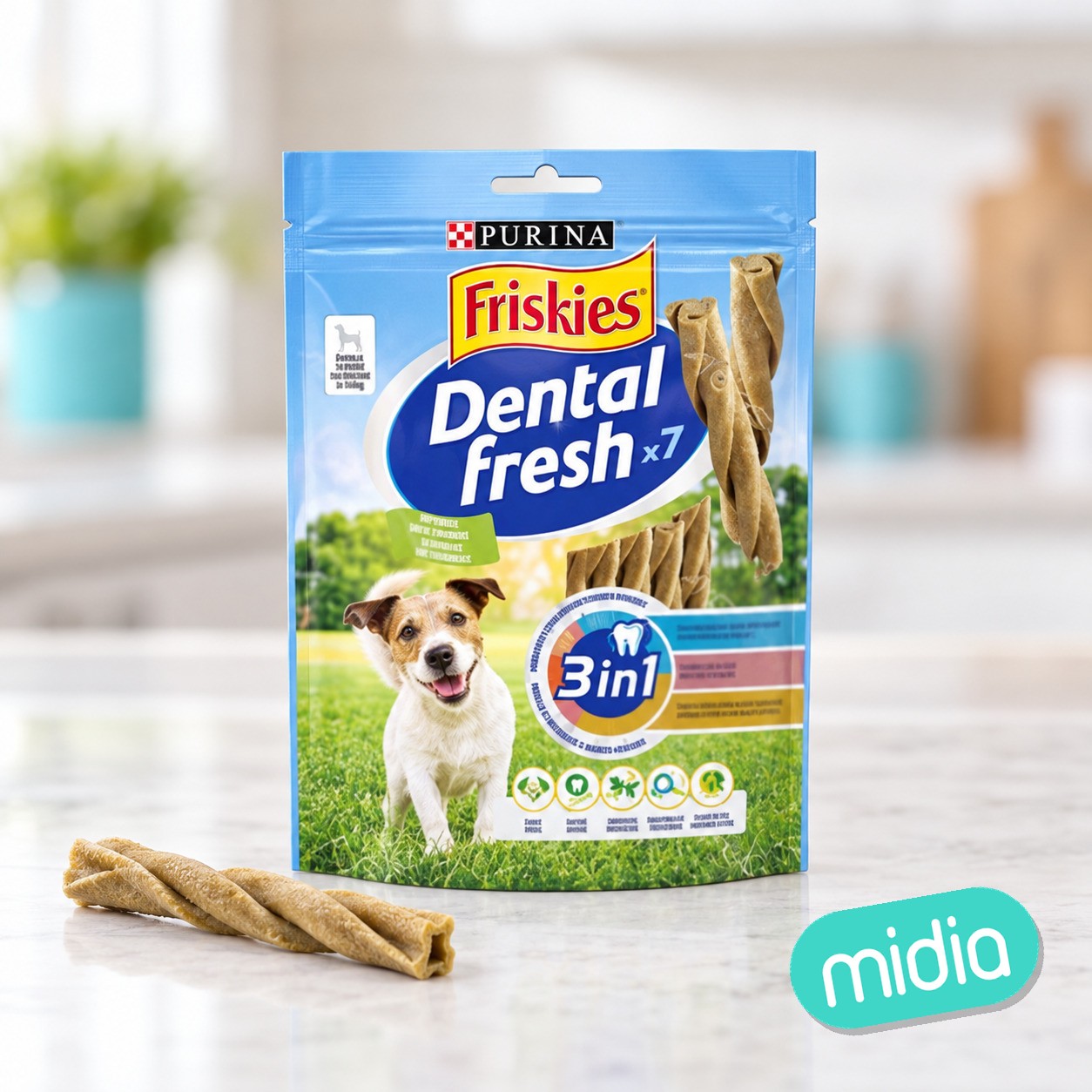 SNACK FRISKIES Dental Fresh Perro pequeño 110g