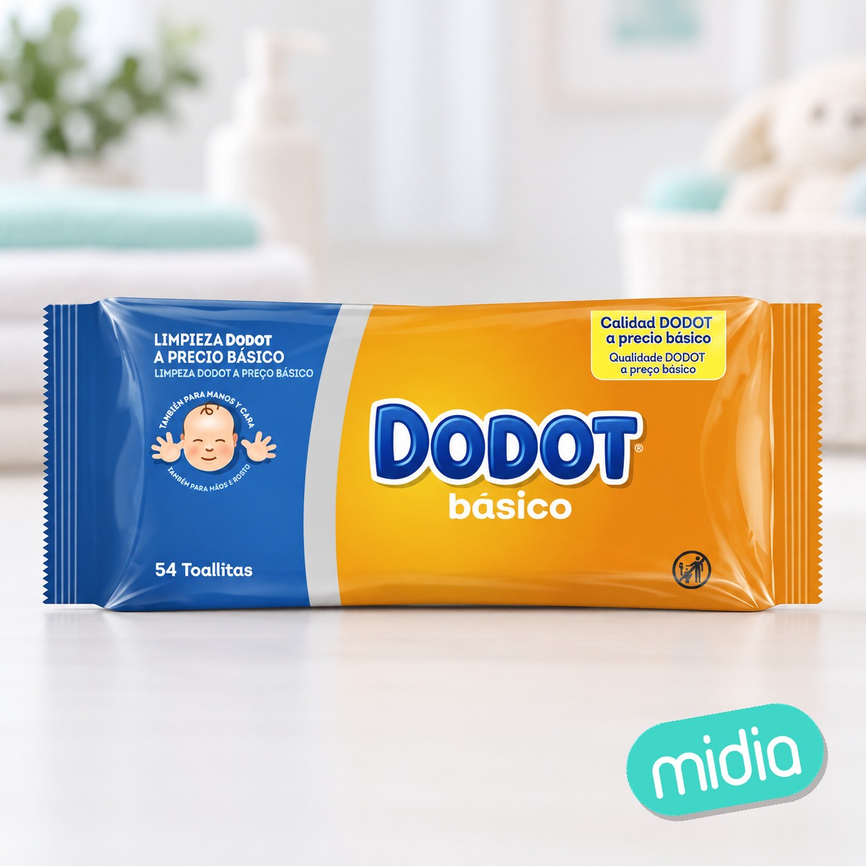 Dodot toall.basico 54ud.recamb 10