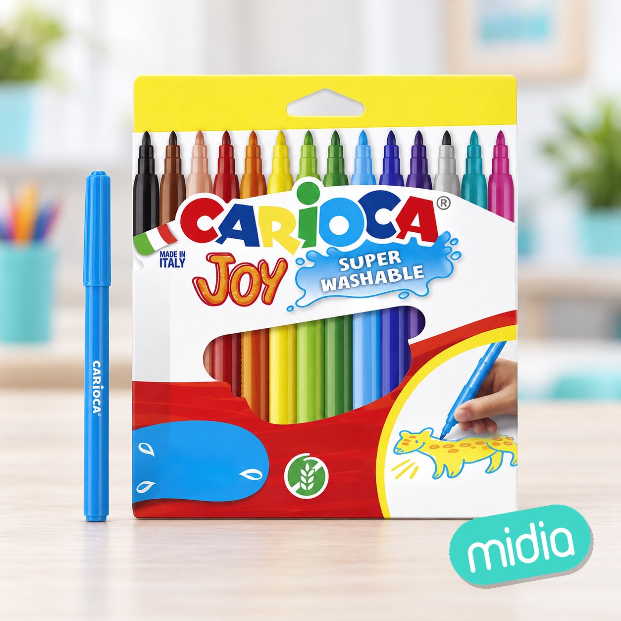 Caja rotulador cariocajoy 12+2