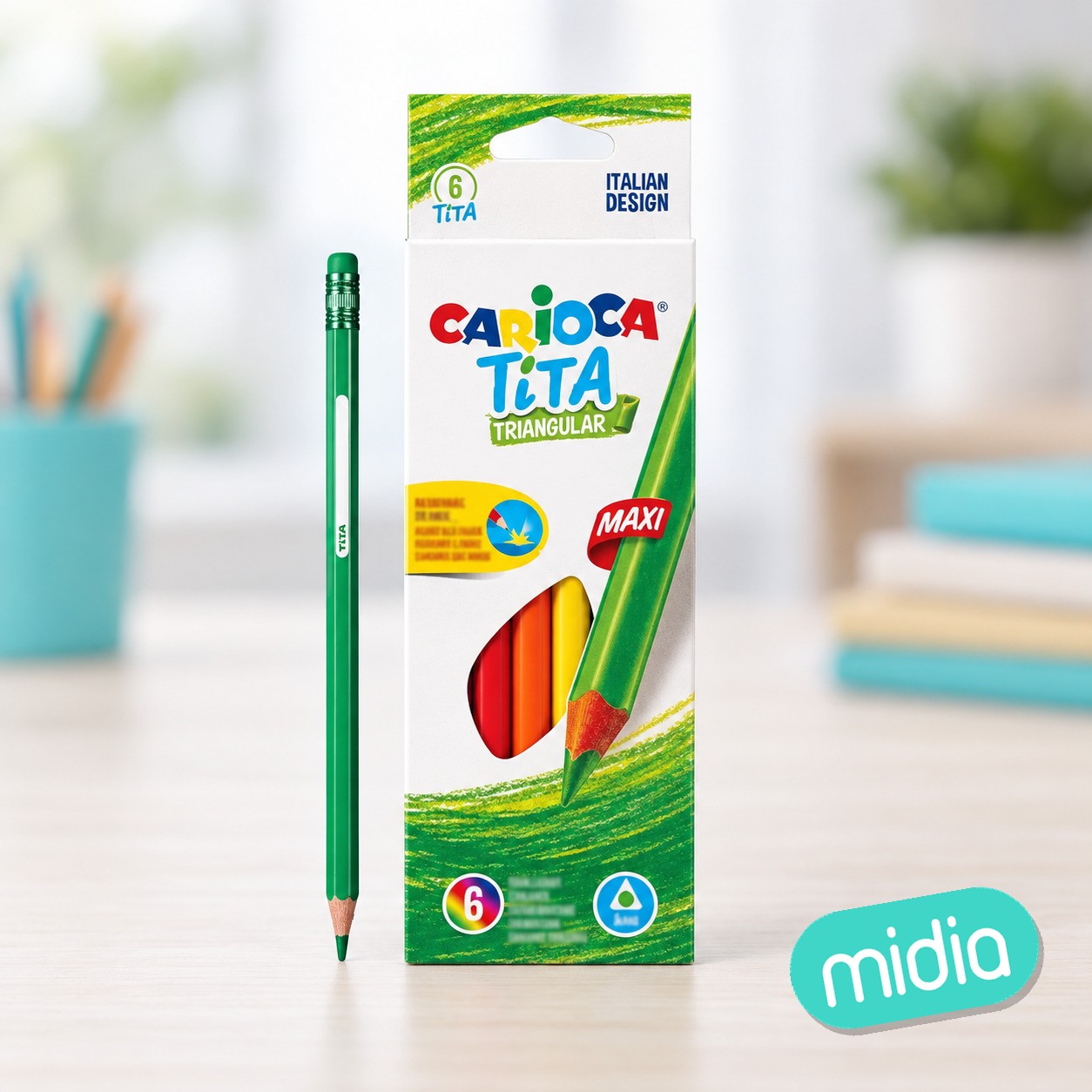 Caja 6 tita maxi triangular
