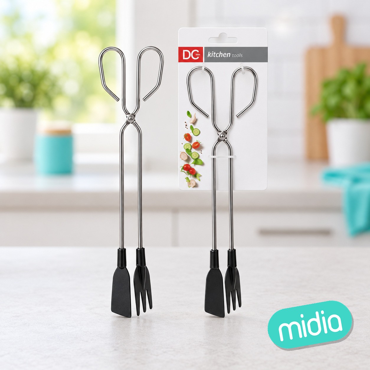 Pinza de cocina nylon 30cm