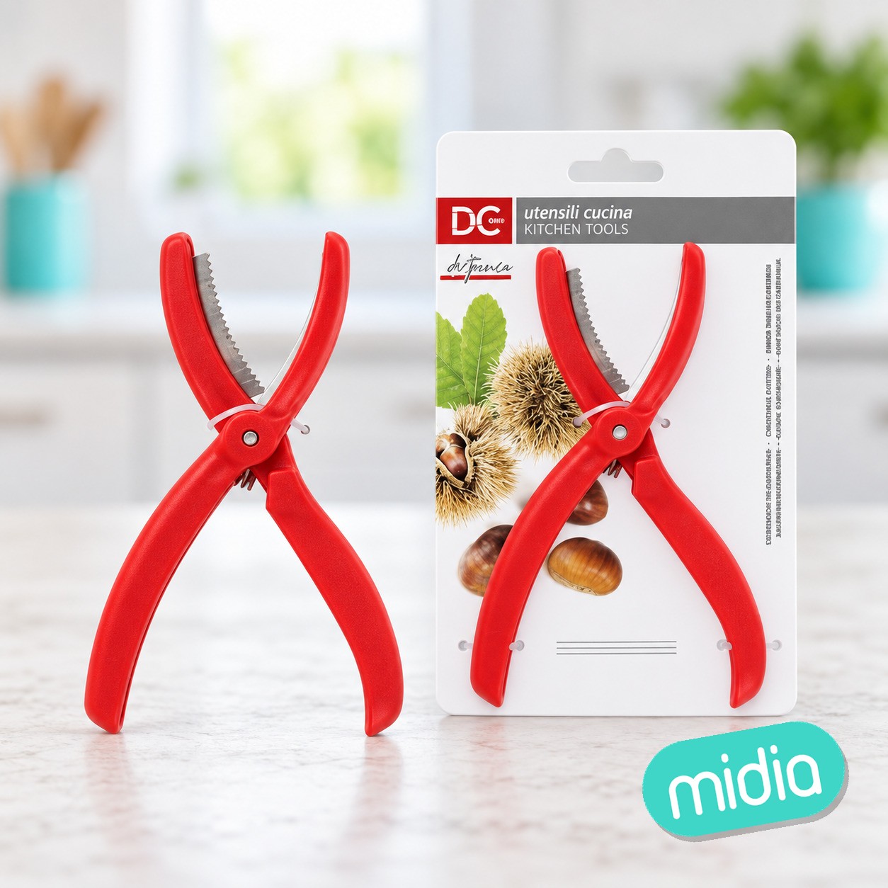 Pinza cortador castañas 18cm