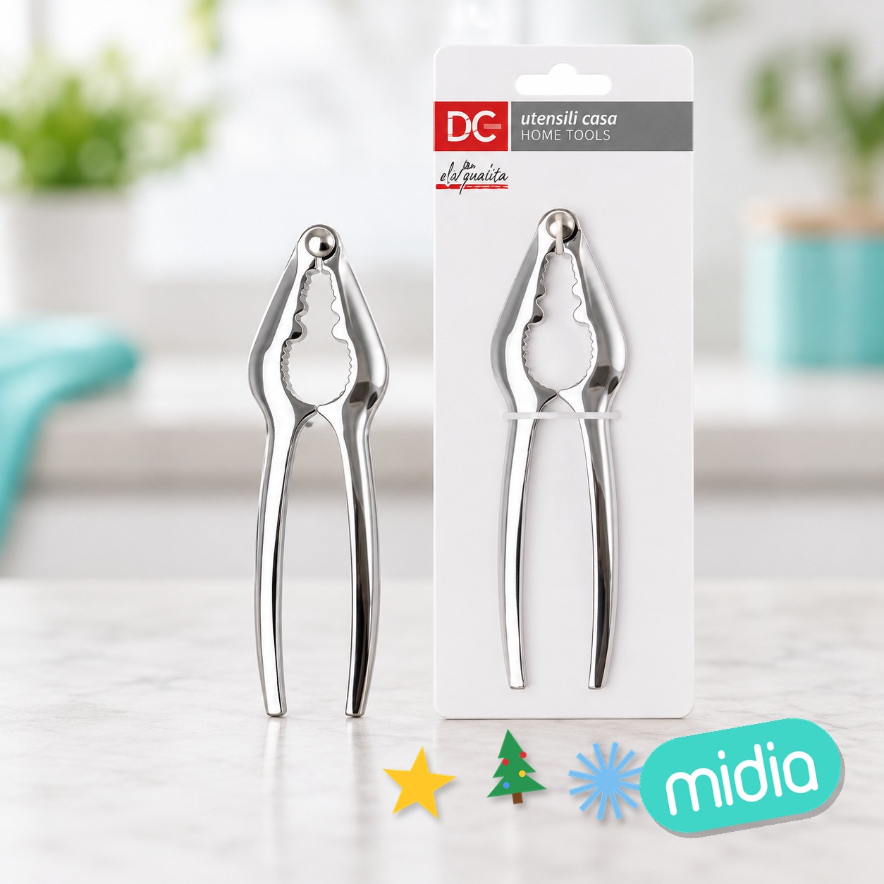 Cascanueces metal 15x3.7x1cm