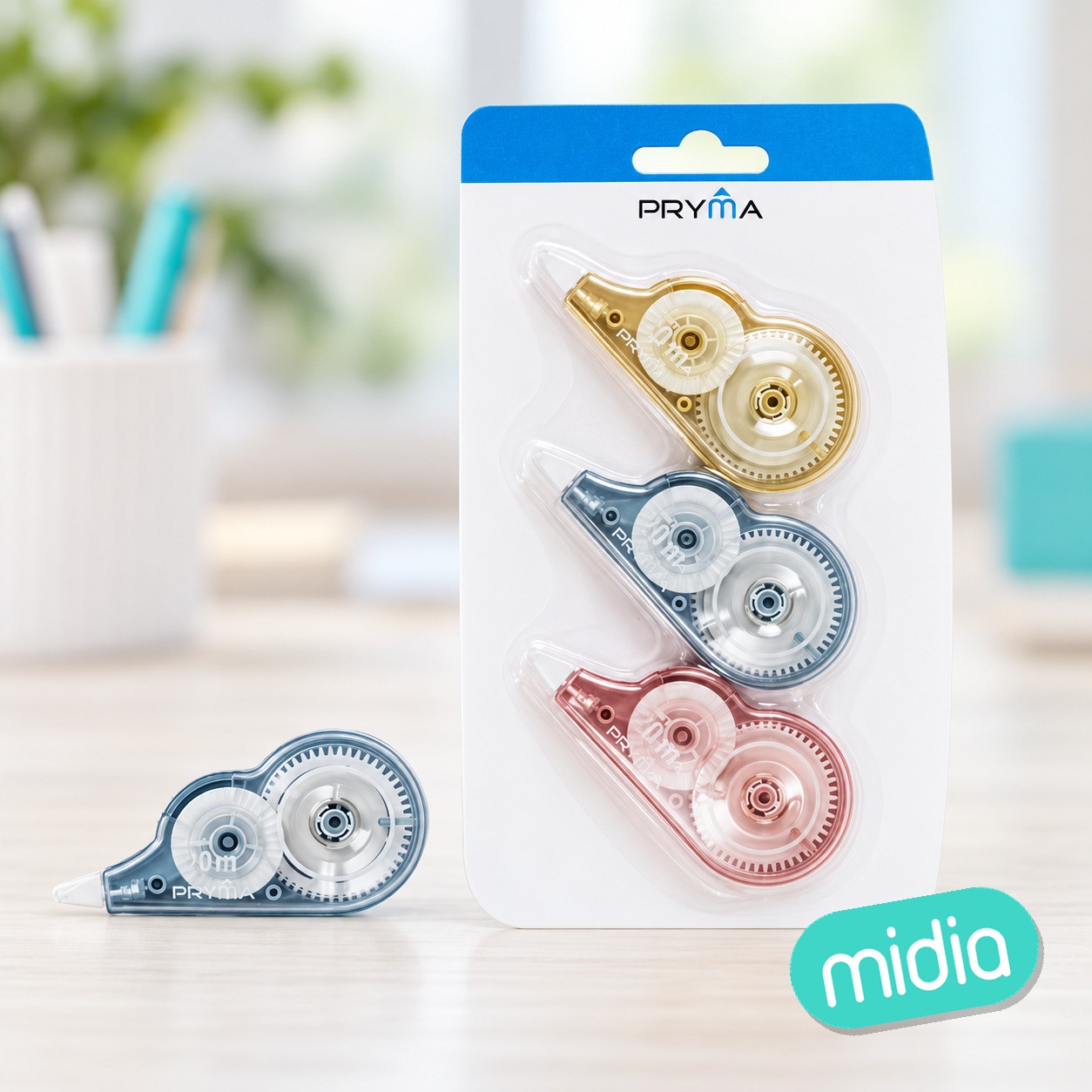 Cinta correctora 5mmx20m 3pz