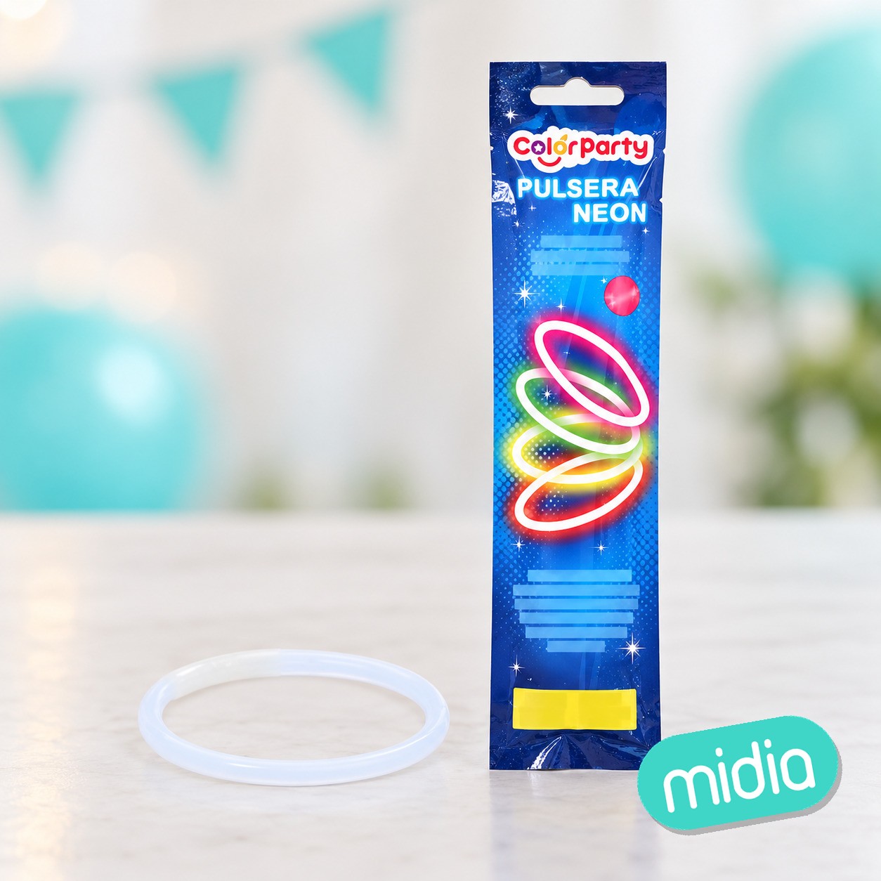 Pulsera fluorescente 3pcs