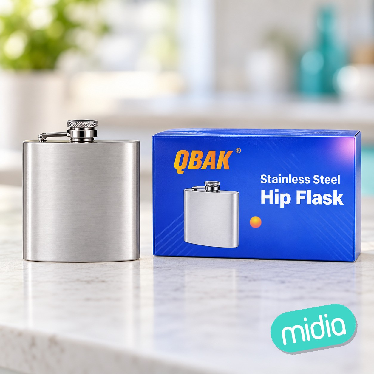 Stainlesssteel hip flask