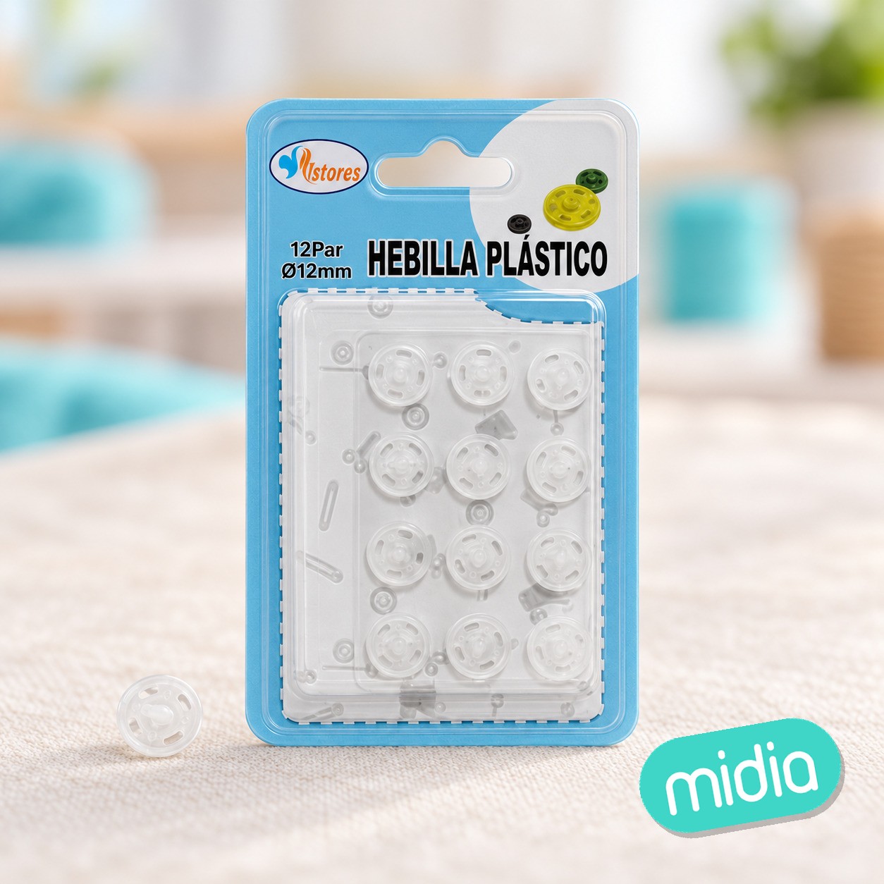 Hebilla plastica