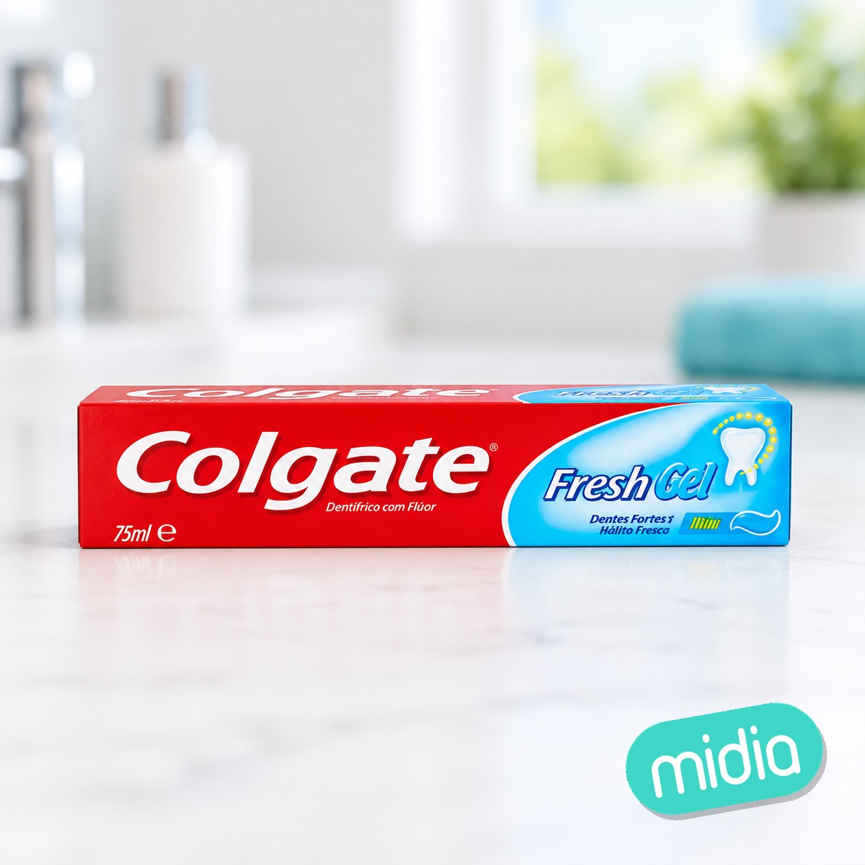 Dent colgate b gel fresh azul