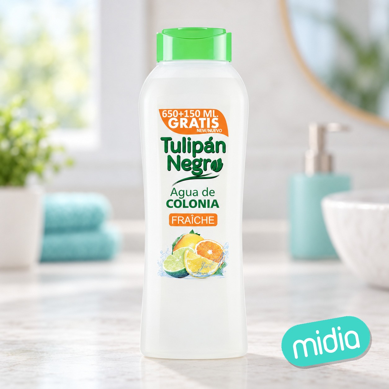 Tulipan negro agua de colonia 650+150ml. frai