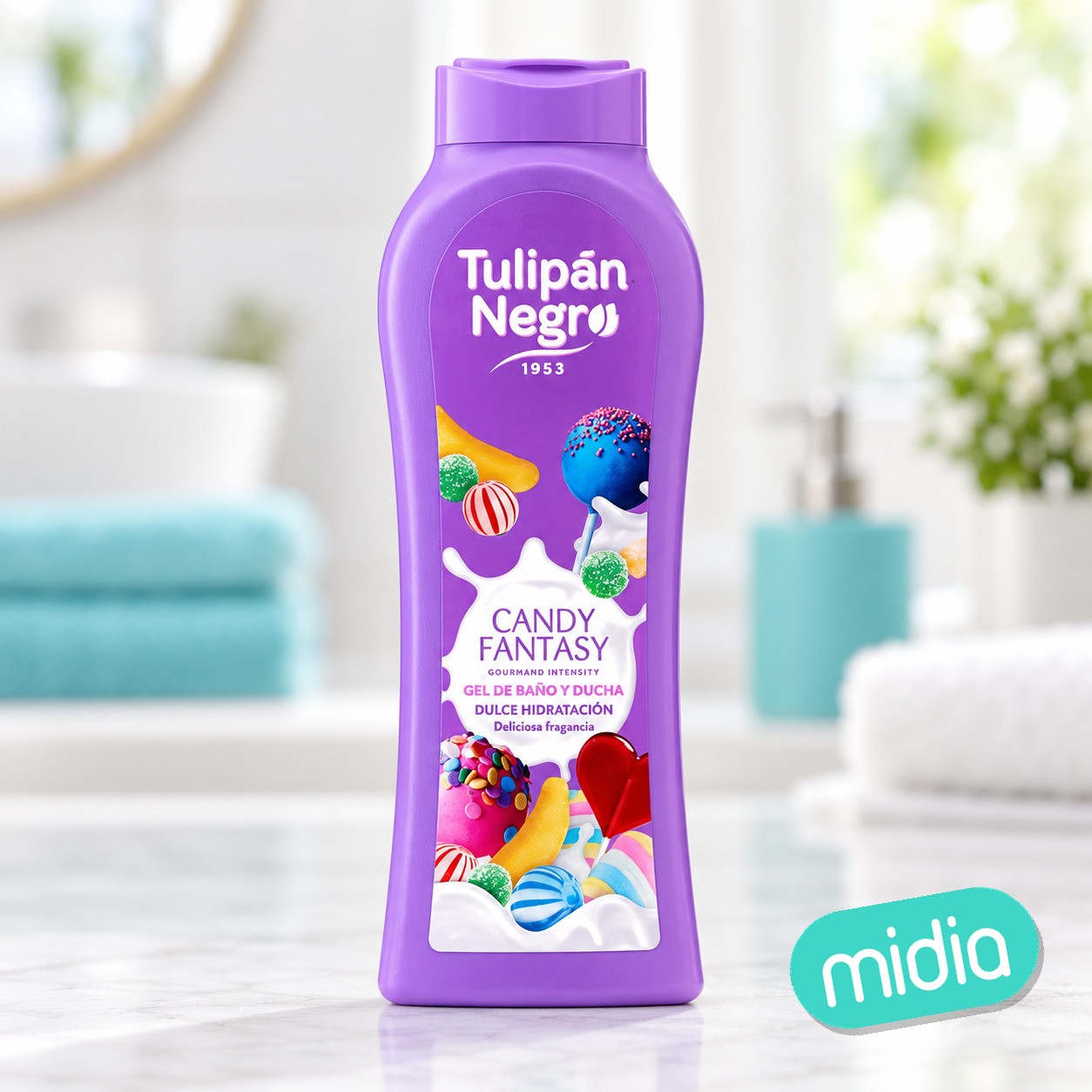 Tulipan negro gel 650ml.candy fantasy