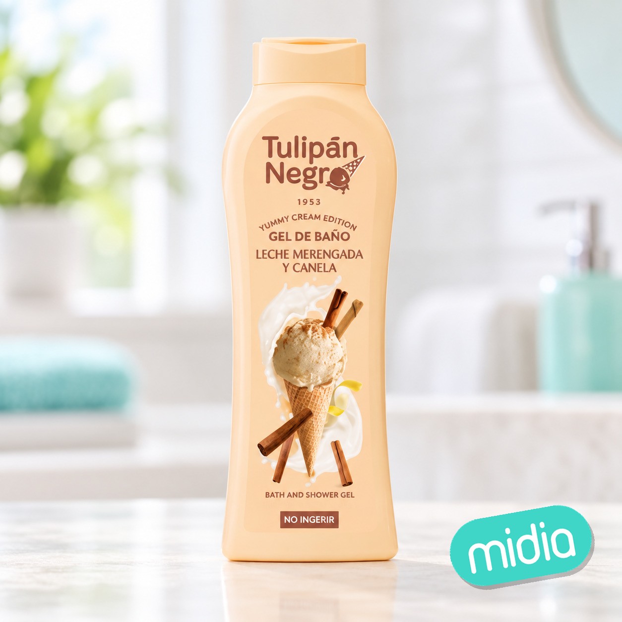 Tulipan negro gel 650ml.yummy leche merenga