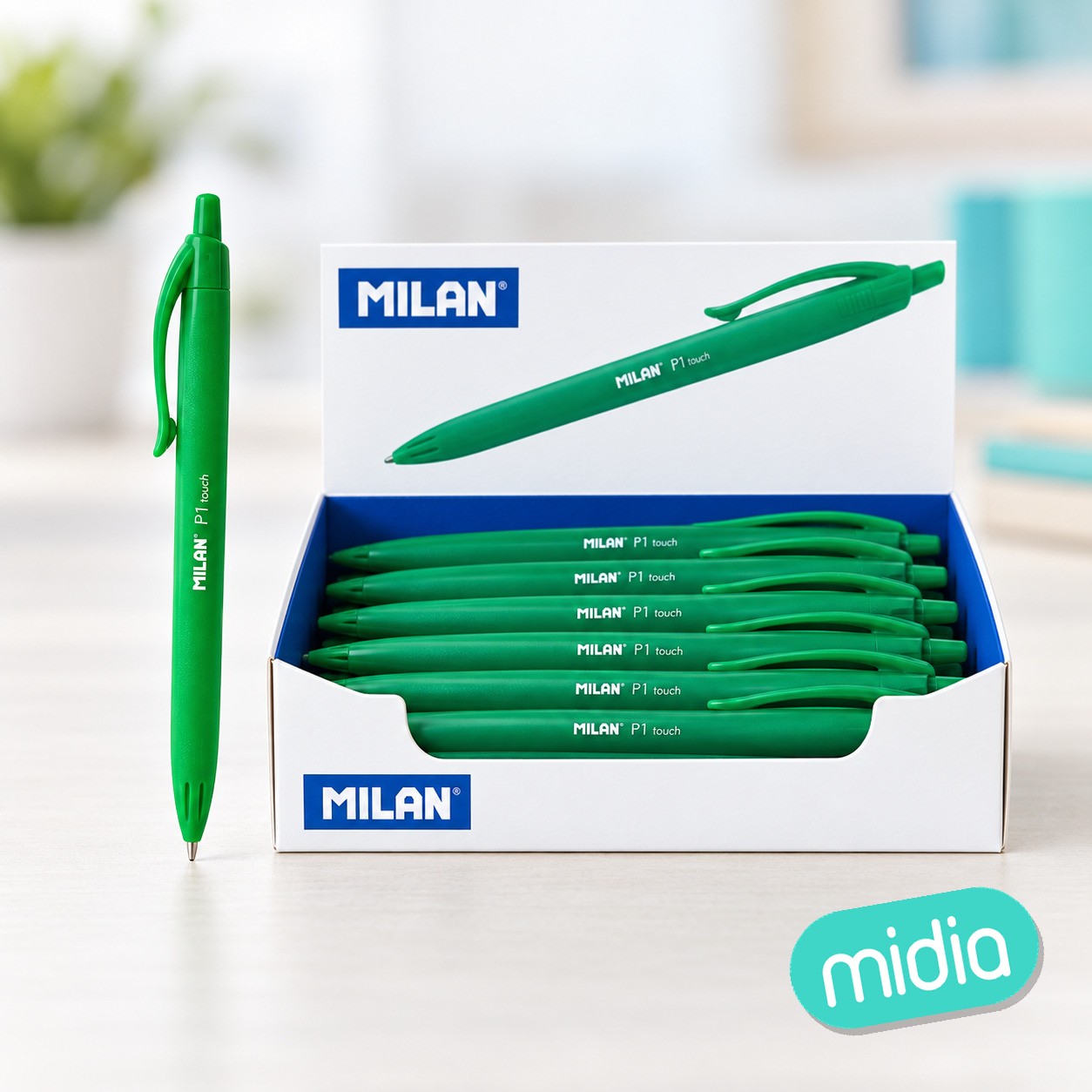 Boli milan p1 touch verde c/25