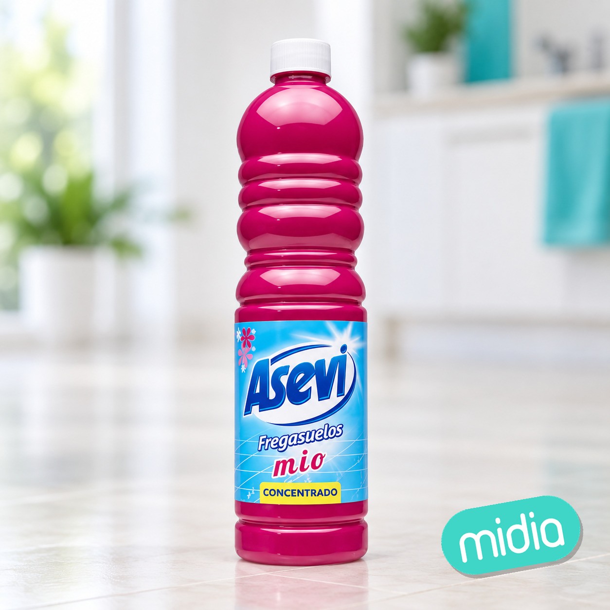 Asevi fregasuelos 1000ml mio rosa