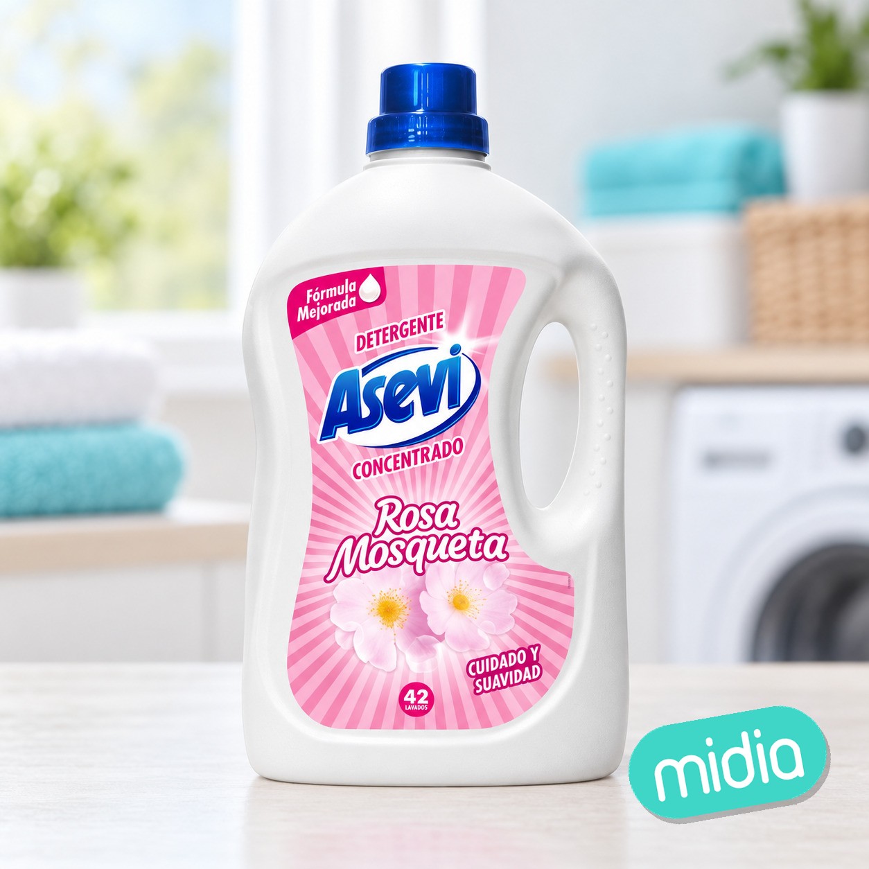 Asevi gel deterg rosa mosqueta44 dosis