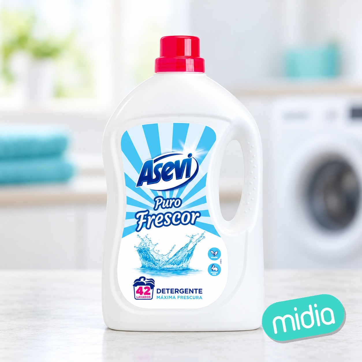 Asevi gel deterg.puro frescor44 dosis