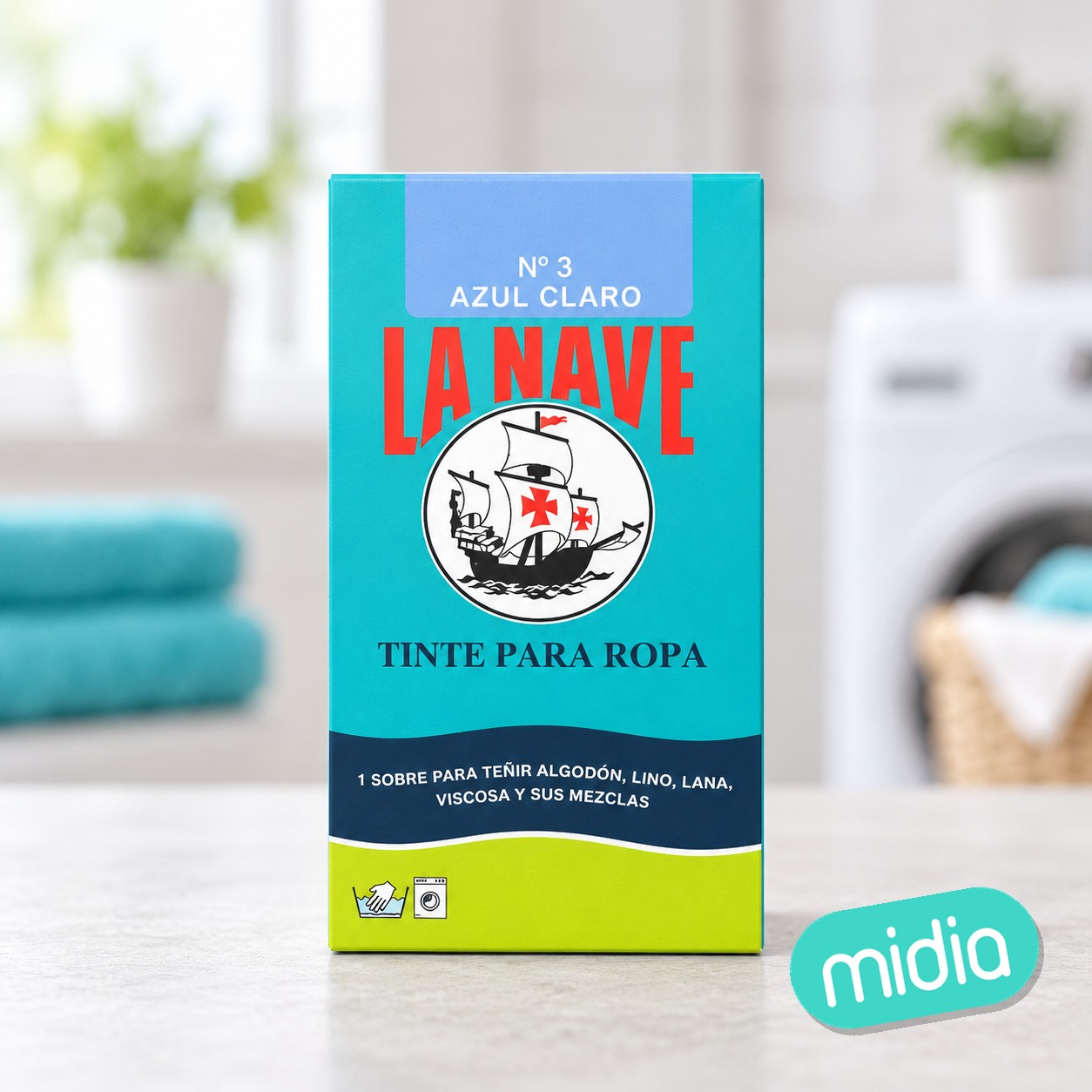 [050018] tinte ropa azul claro 1s/20gr nº3