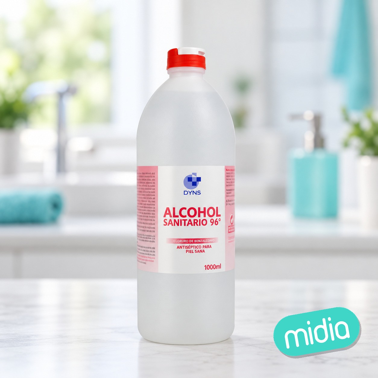 Sanitario 96 dyns 1000ml alcohol