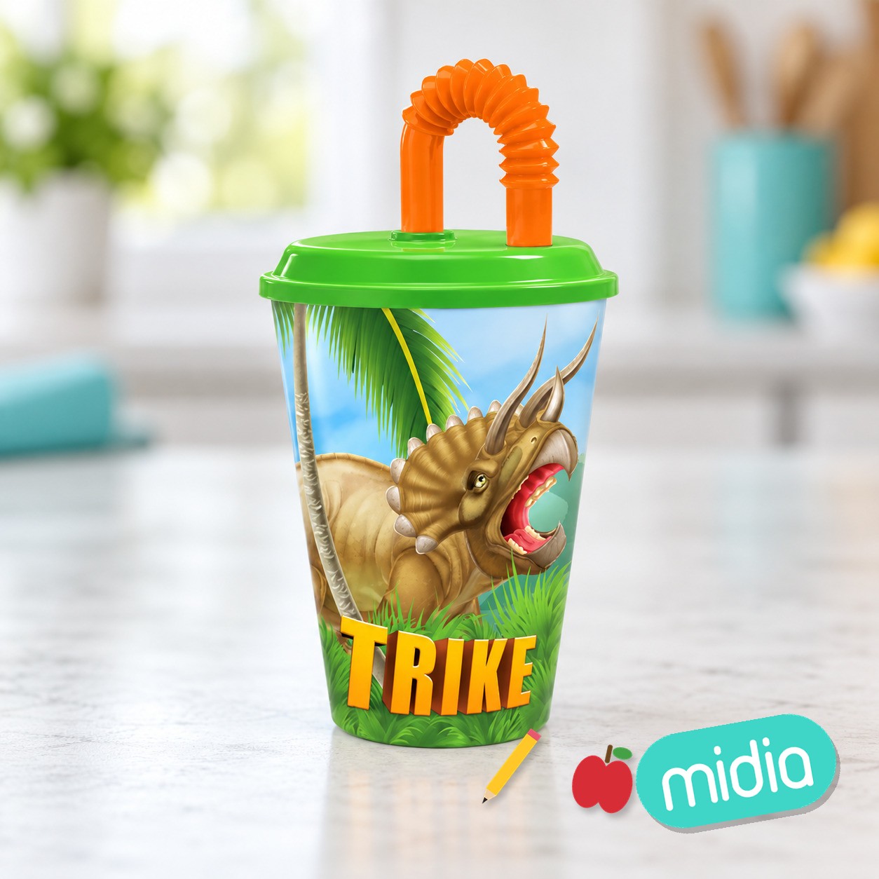 Stor vaso caña easy 430 ml dinosaurs range