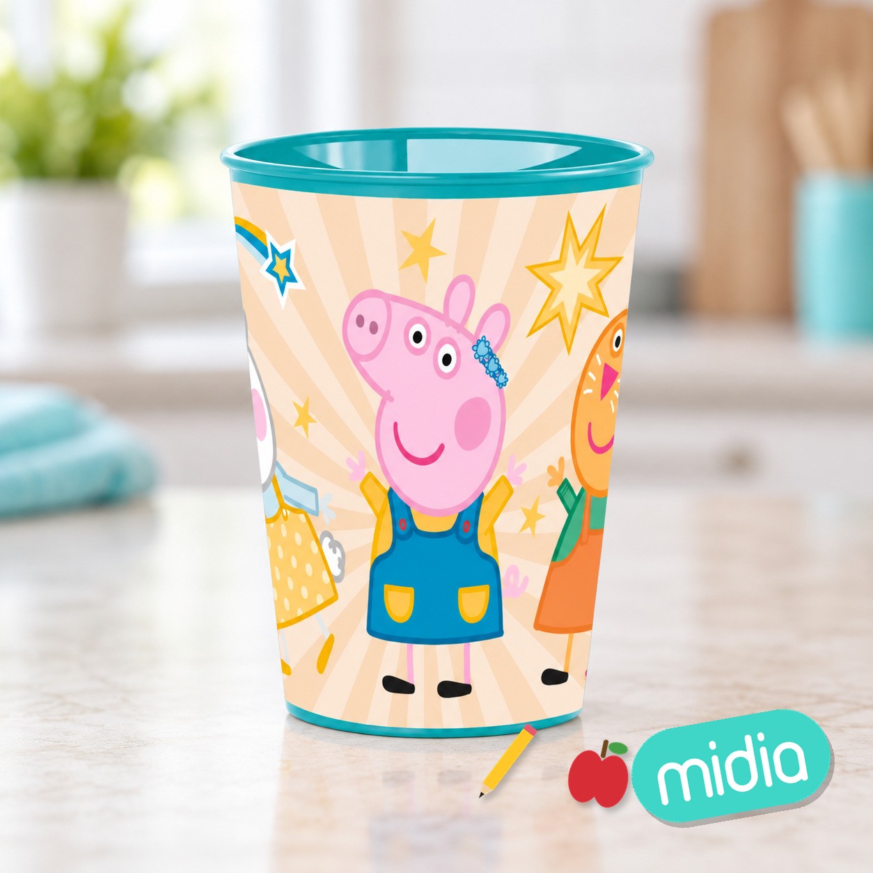 Stor vaso easy pequeño 260 ml peppa pig kindness counts